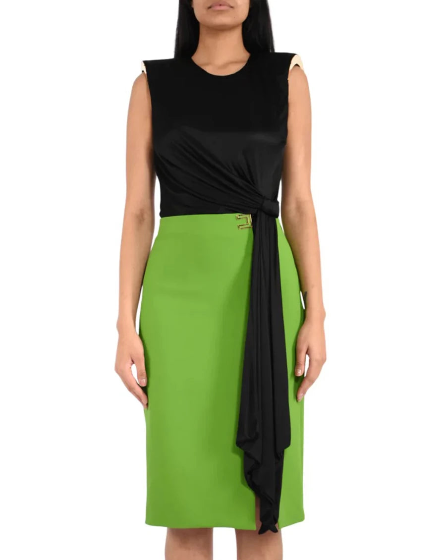 Black Solid Round Neck Top 3