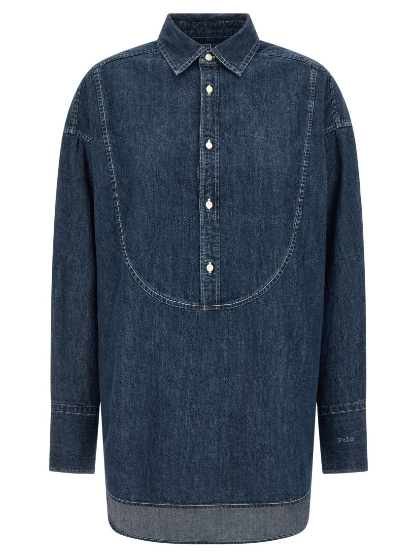 Denim Regular Solid Shirt 1