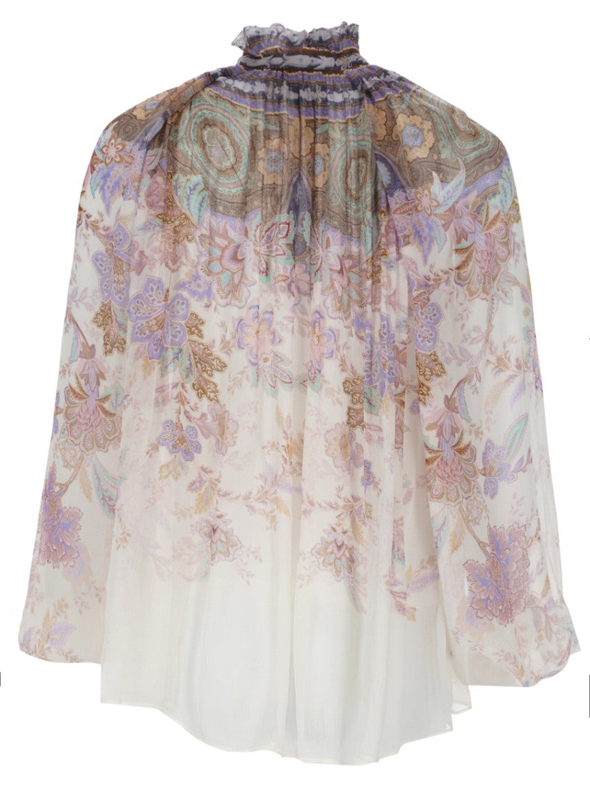 Beige Regular Printed Shirt 2
