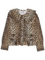 Brown Regular Animal Print Shirt 1