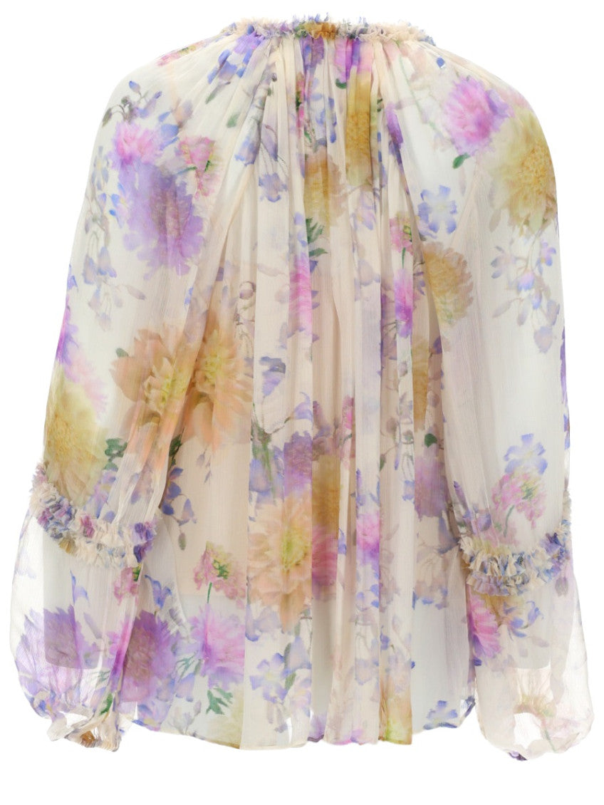 Beige Regular Printed Shirt 2