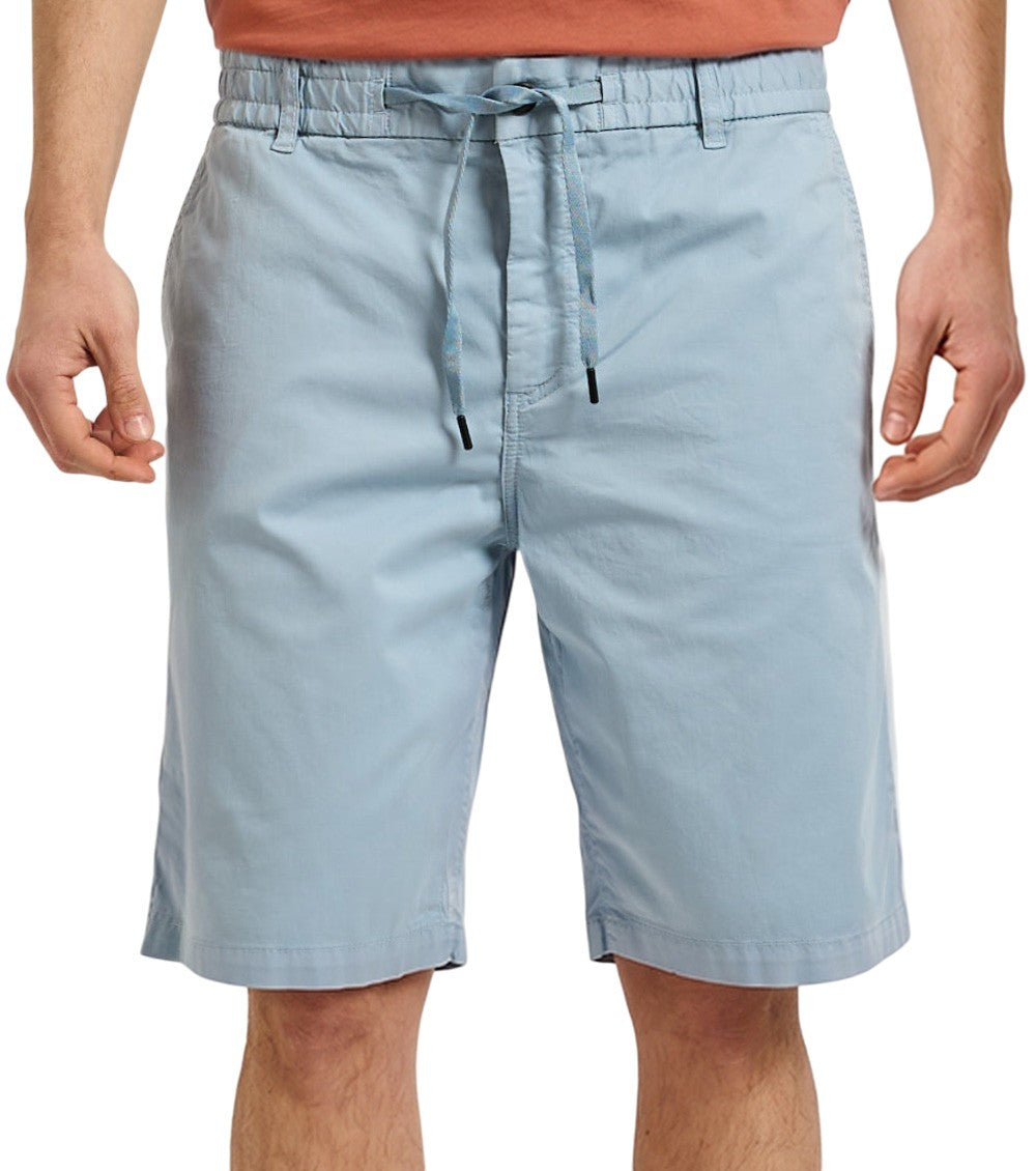 Light Blue Solid Shorts 1