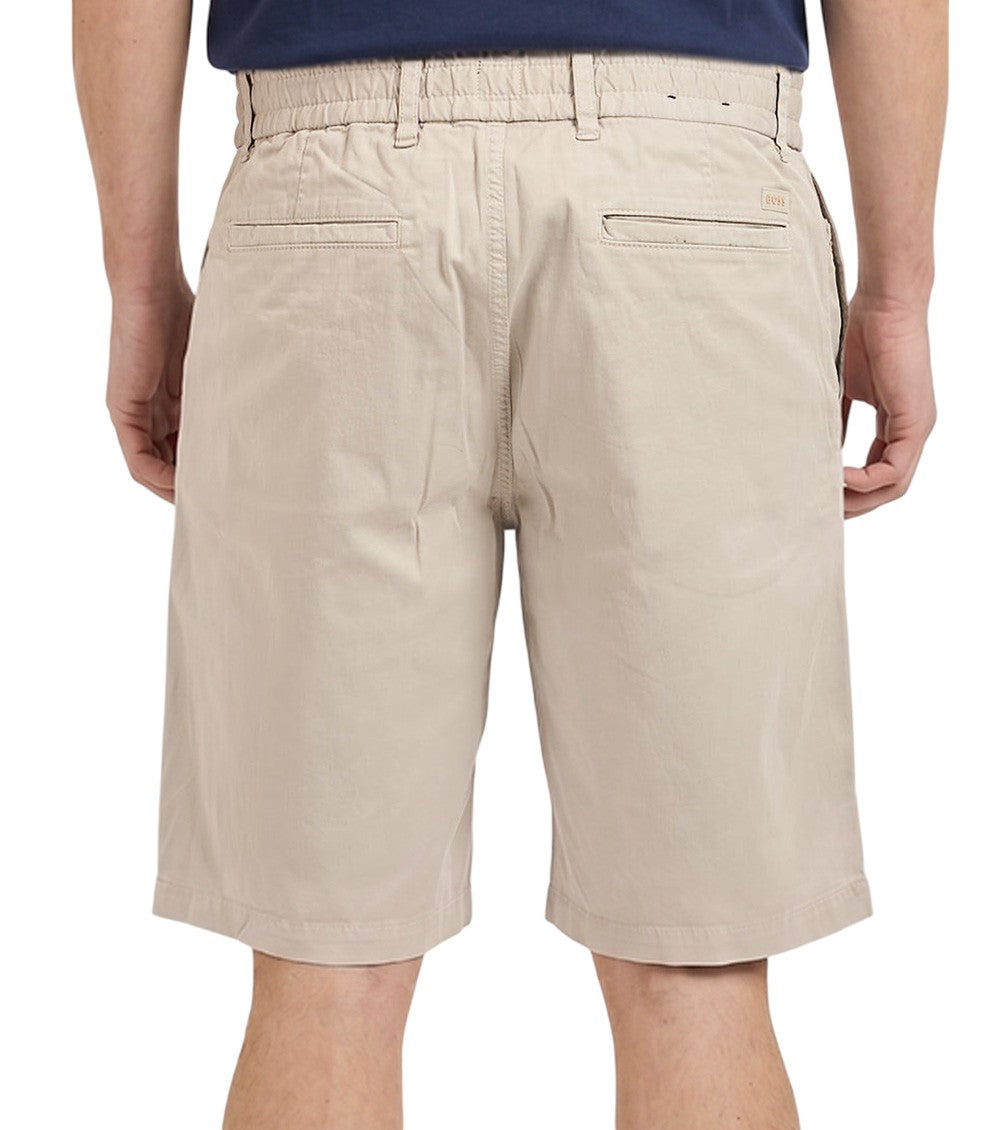 Beige Regular Shorts 2