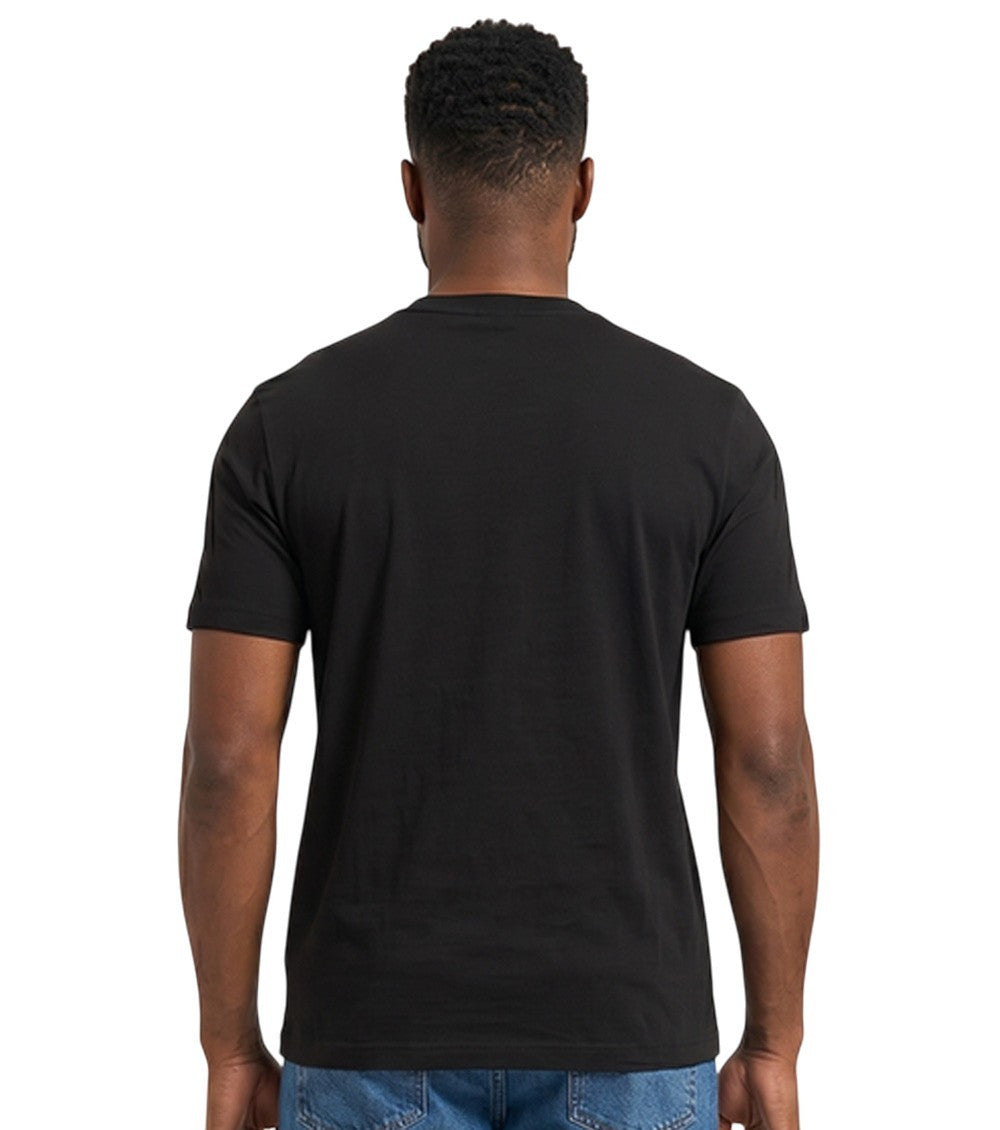 Black Crew Neck T-Shirt 2