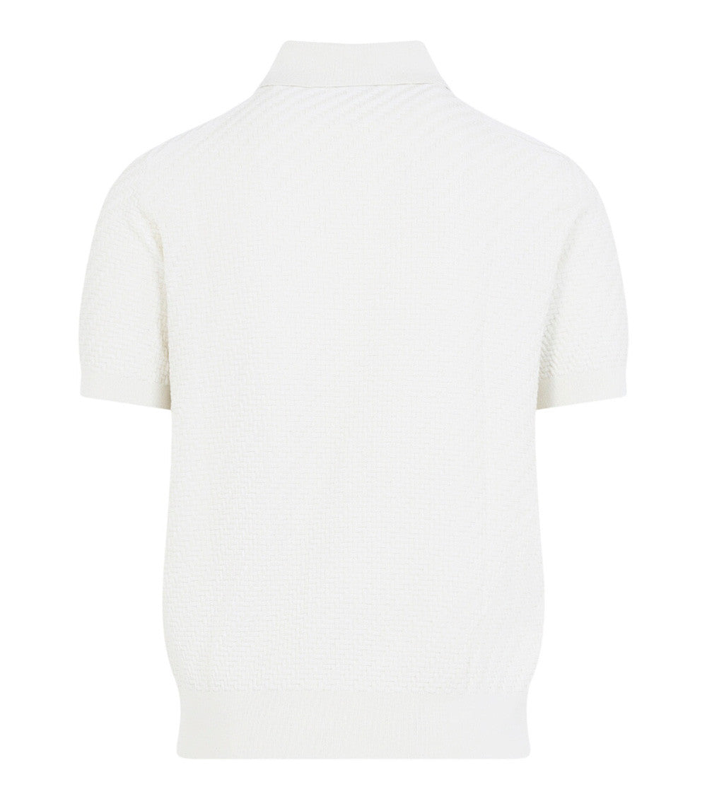 White Shirt Collar Polo 2