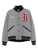 Grey Graphic Logo Jacket 1