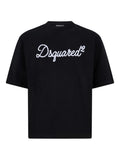 Black Logo Crew Neck T-Shirt 1