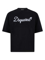 Black Logo Crew Neck T-Shirt 1