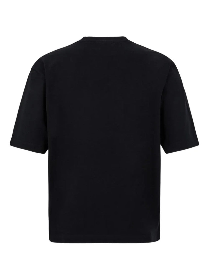Black Logo Crew Neck T-Shirt 2