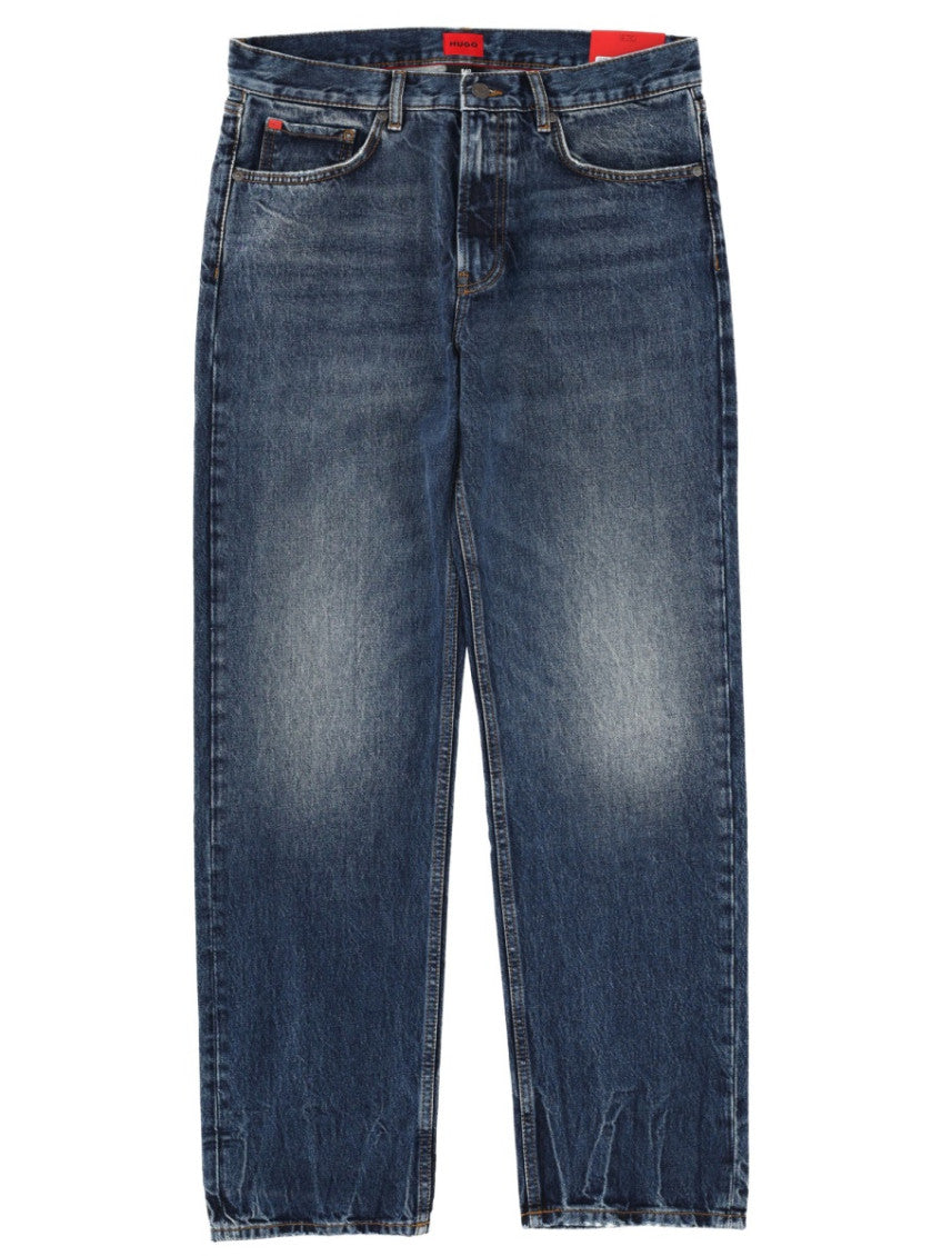 Blue Mid Rise Jeans 1