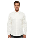 White Regular Solid Shirt 1