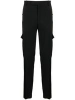Black Tapered Joggers 1