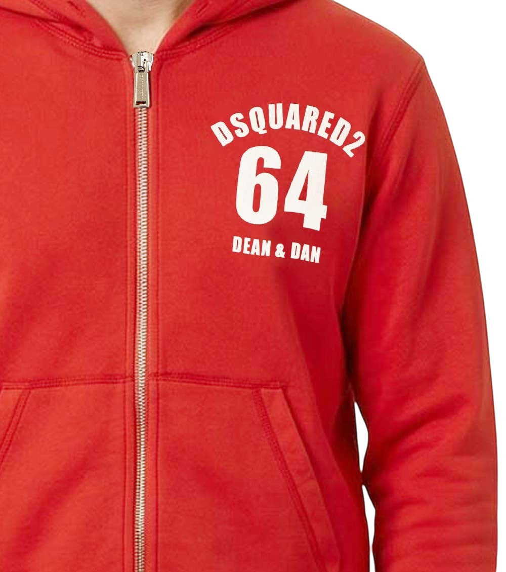 Red Graphic Hoodie 3
