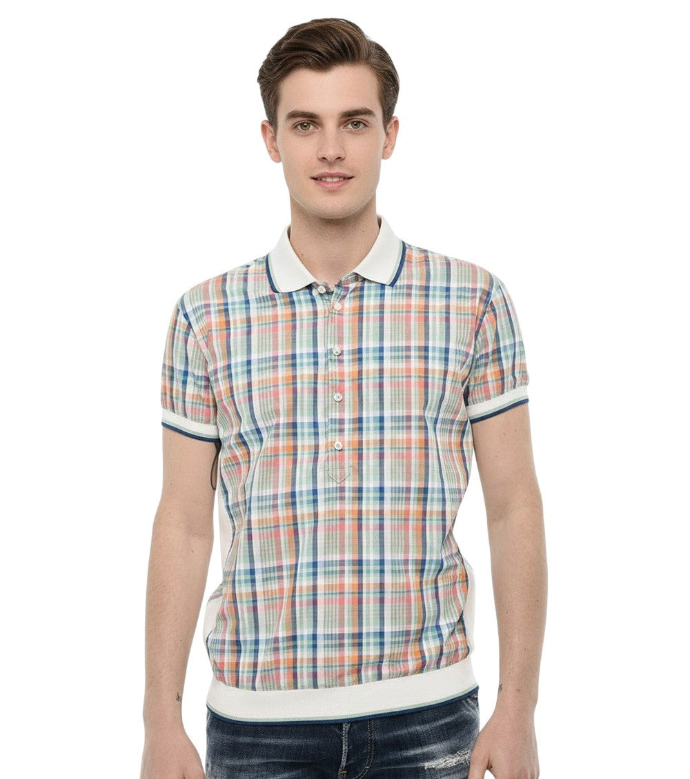 Multicolor Checks Polo 1