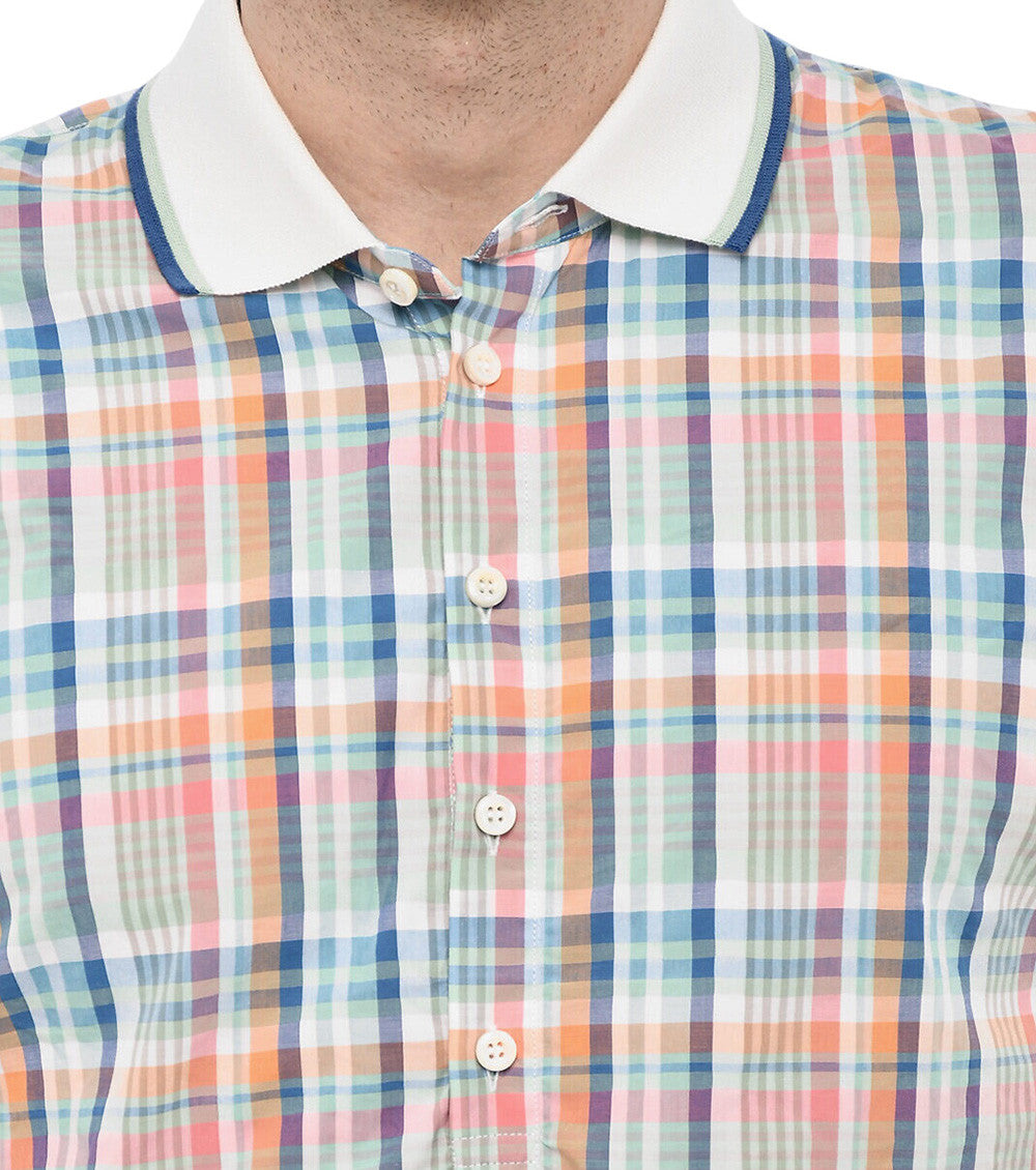 Multicolor Checks Polo 3