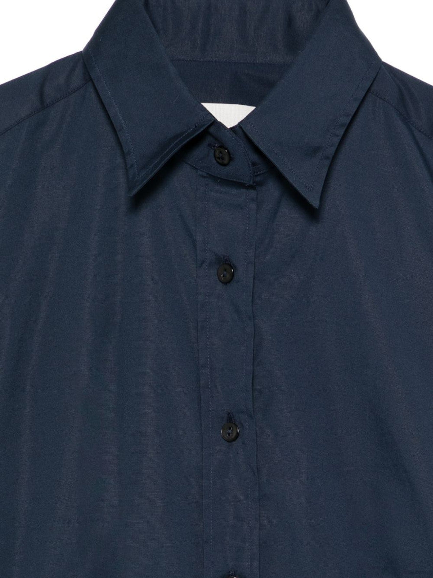 Navy Regular Solid Shirt 3