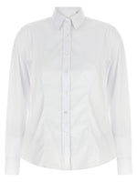 White Regular Solid Shirt 1
