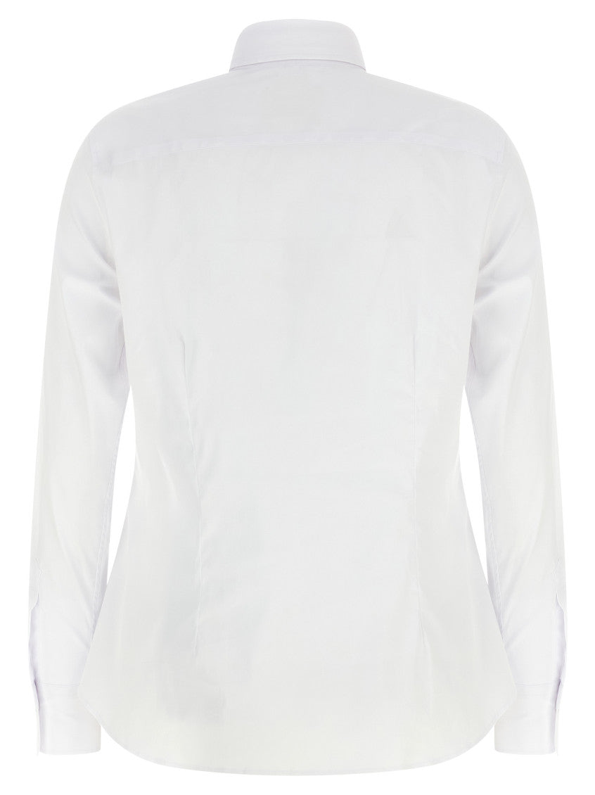 White Regular Solid Shirt 2