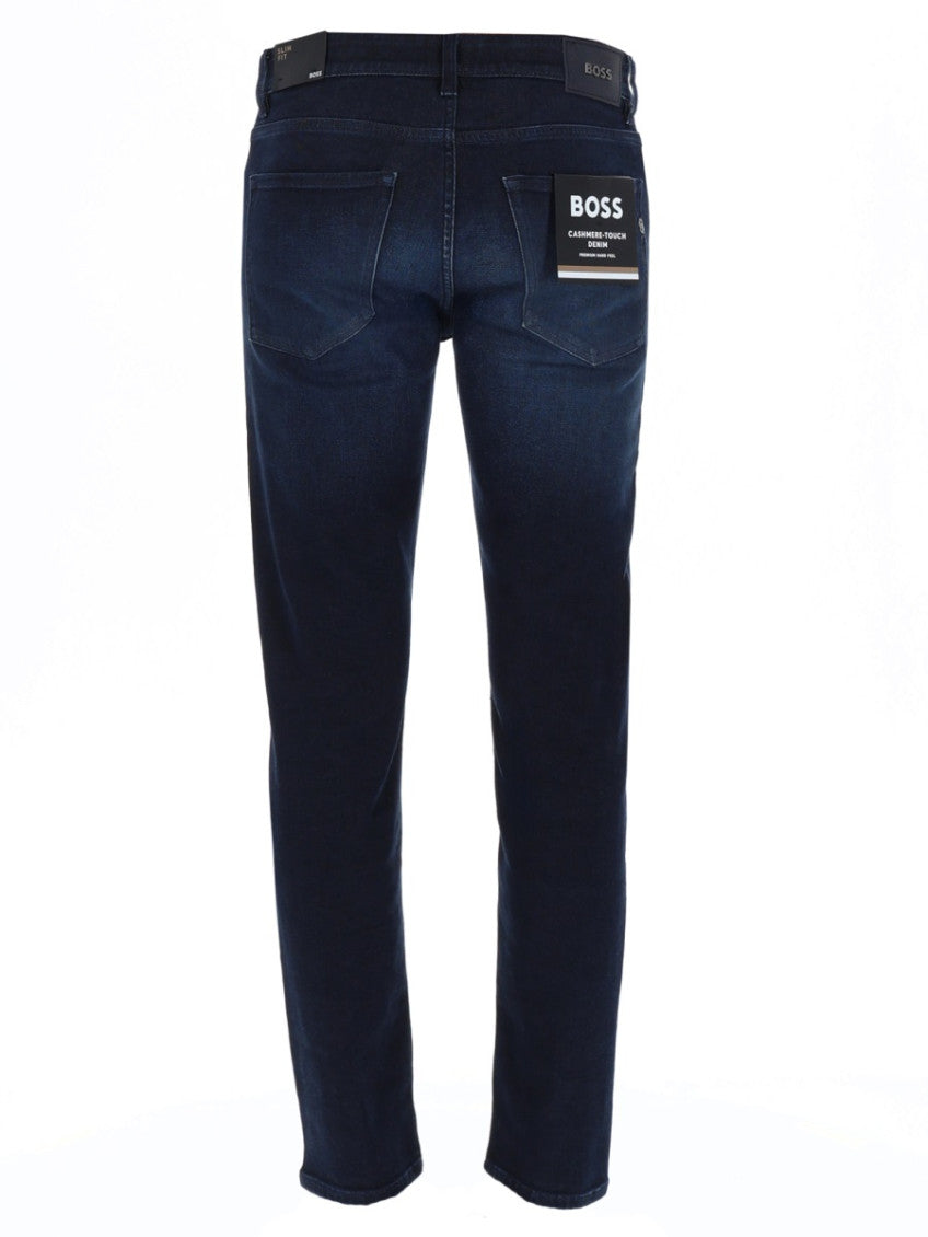 Dark Blue Slim Jeans 3