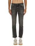 Grey Mid Rise Jeans 1