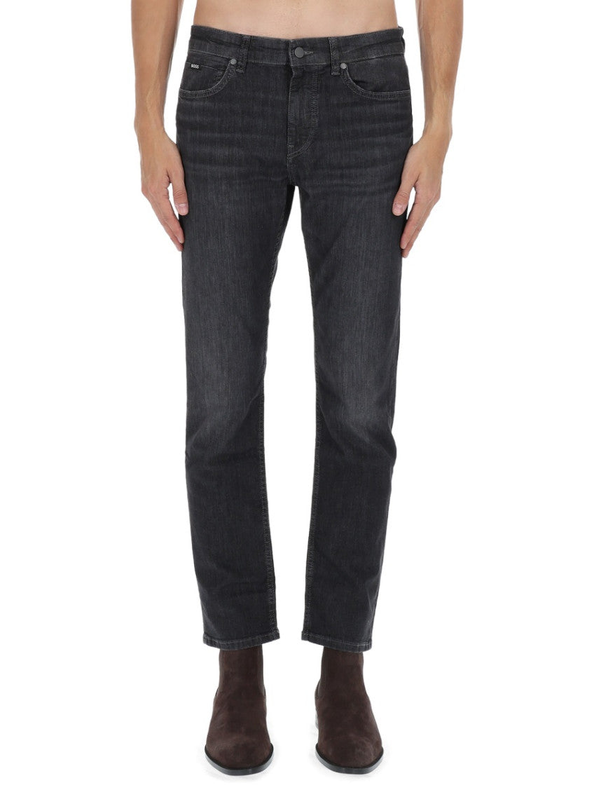 Dark Grey Slim Jeans 1