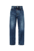 Blue Straight High Rise Jeans 1