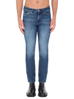 Blue Mid Rise Jeans 1