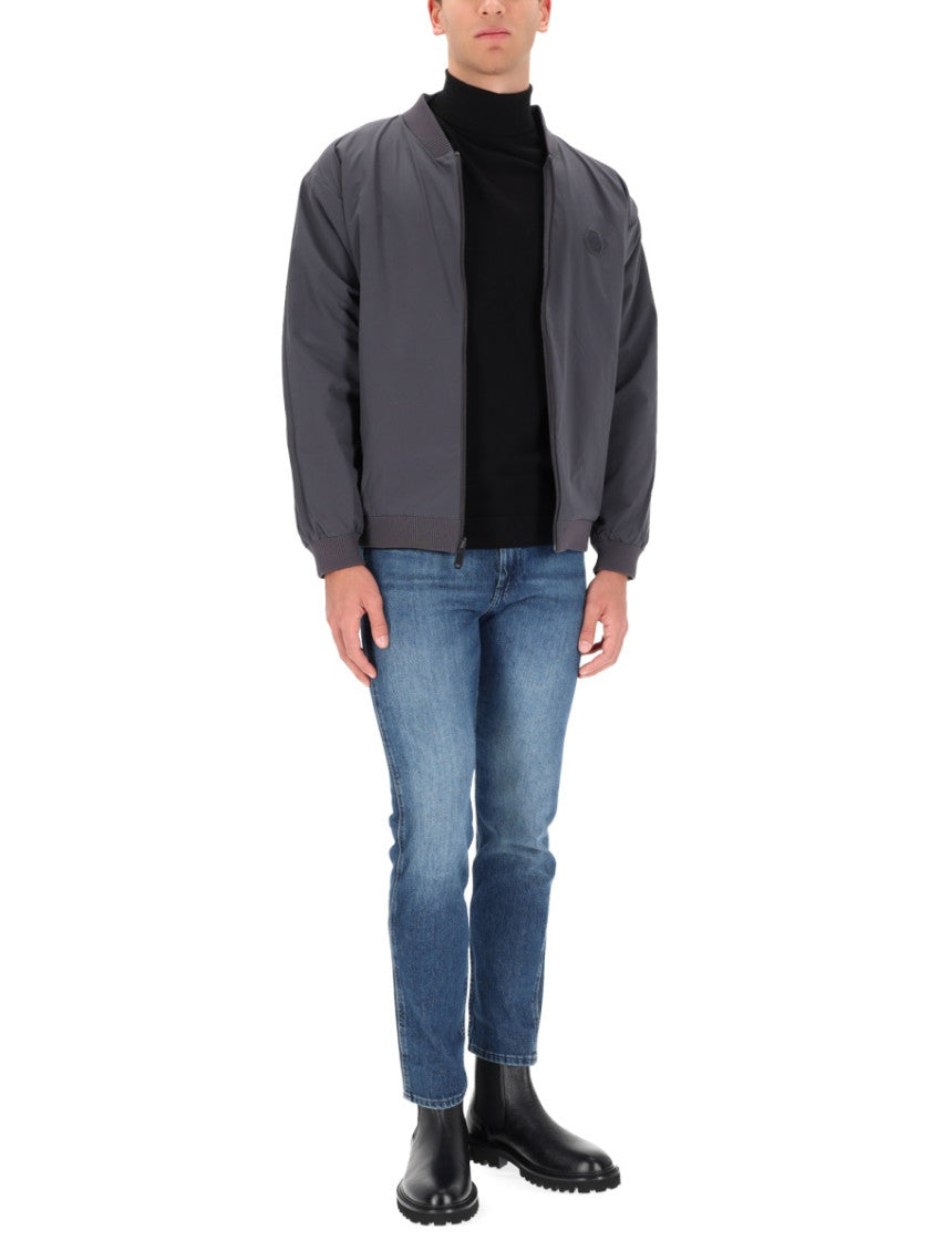 Blue Mid Rise Jeans 2