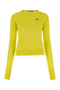 Yellow Crew Neck Sweater 1