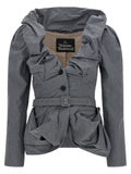 Grey Checks Blazer 1
