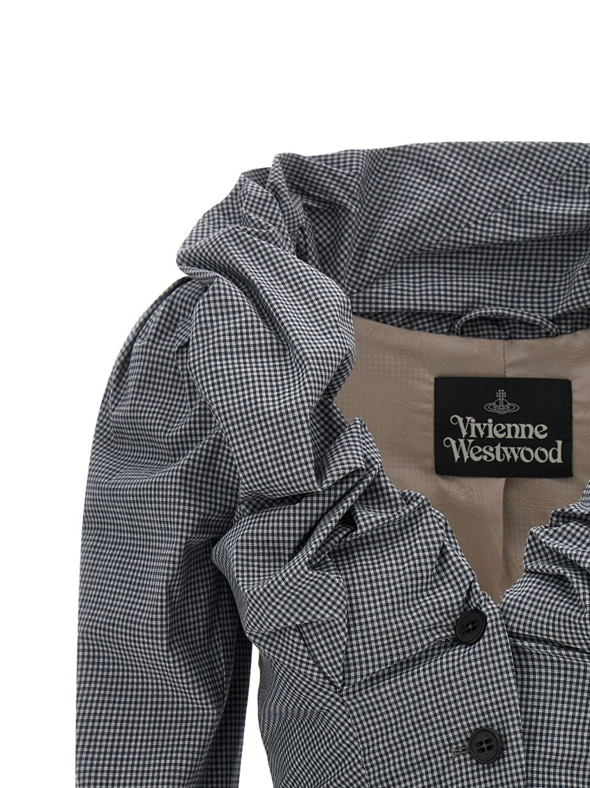 Grey Checks Blazer 3
