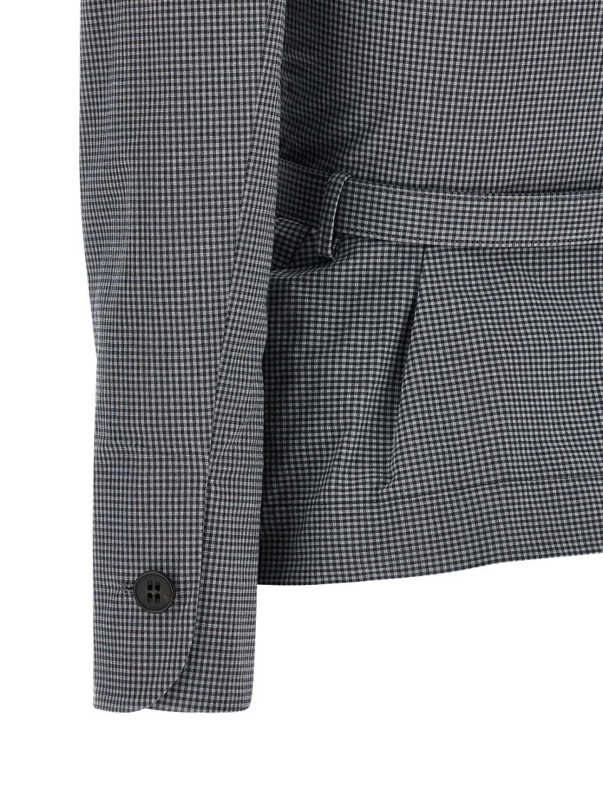 Grey Checks Blazer 4