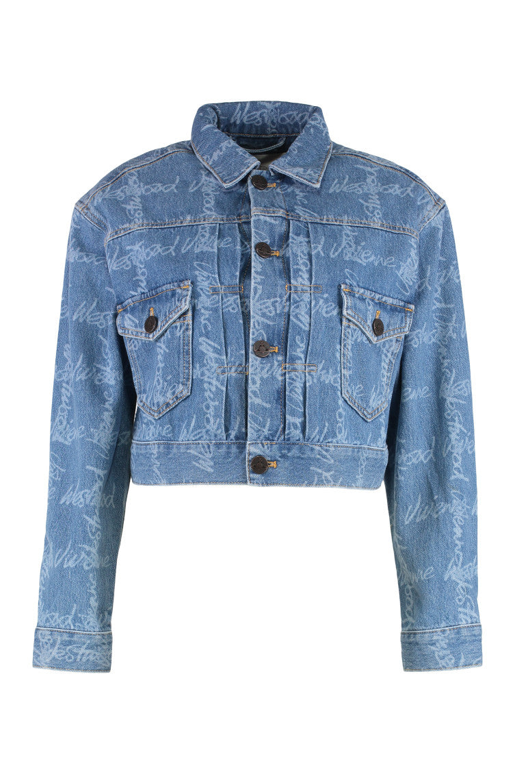 Denim Logo Jacket 1