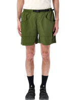 Green Solid Shorts 1
