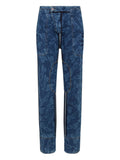 Blue Straight Mid Rise Jeans 1
