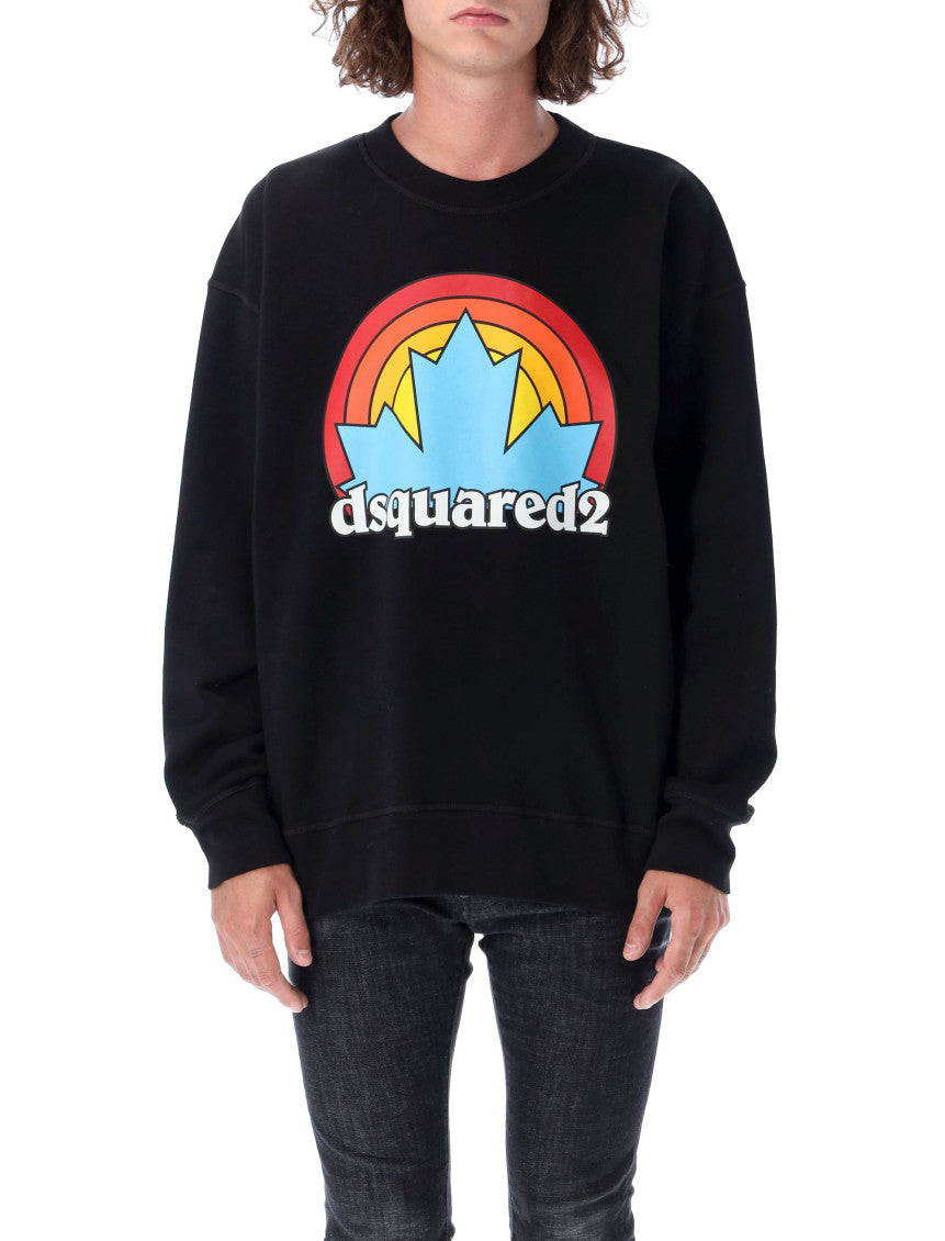 Black Crew Neck Sweatshirt 1