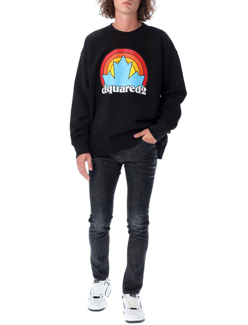Black Crew Neck Sweatshirt 2