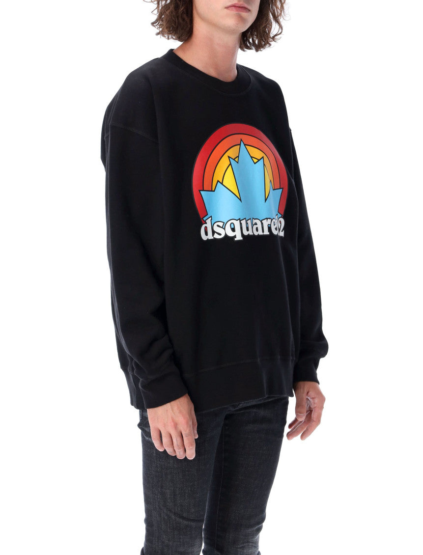 Black Crew Neck Sweatshirt 3