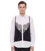 White Regular Lace Shirt 1
