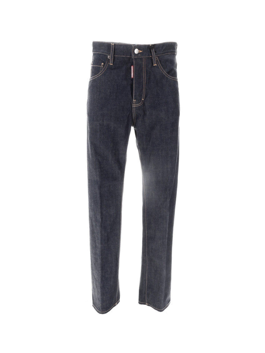 Dark Blue Regular Jeans 1