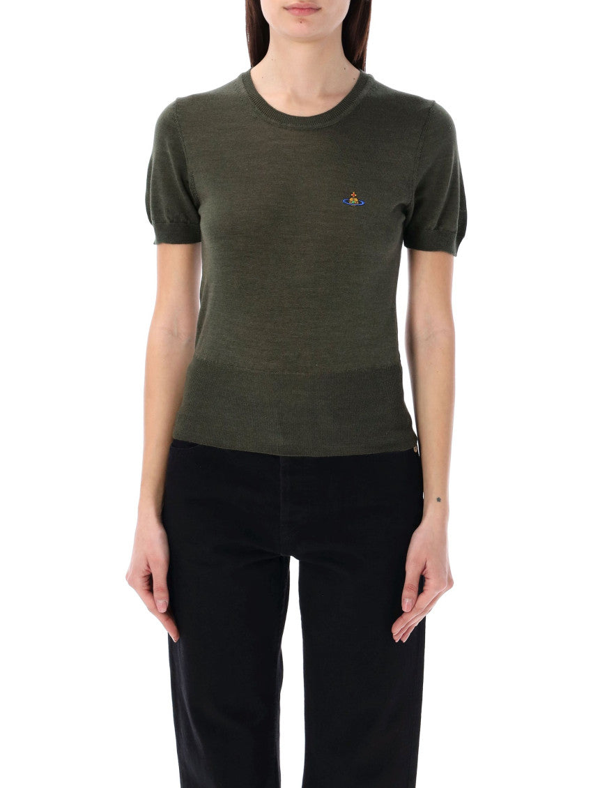 Green Crew Neck T-Shirt 1