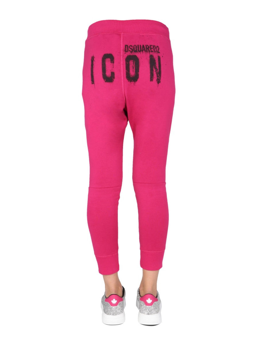 Fuchsia Skinny Joggers Pants 2