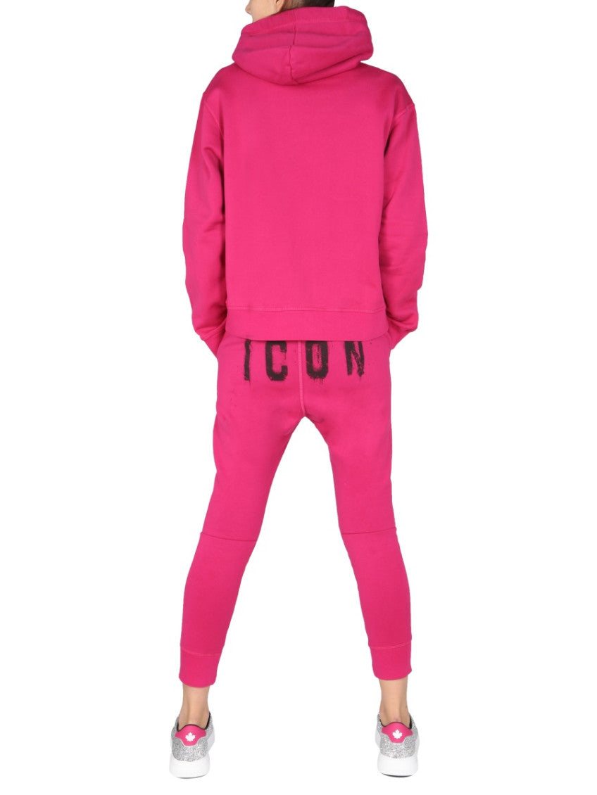 Fuchsia Skinny Joggers Pants 3