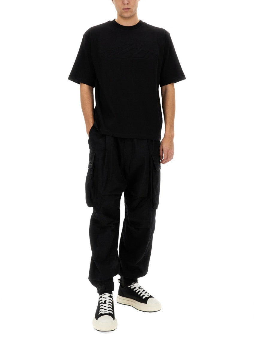 Black Relaxed Cargo Pants 2