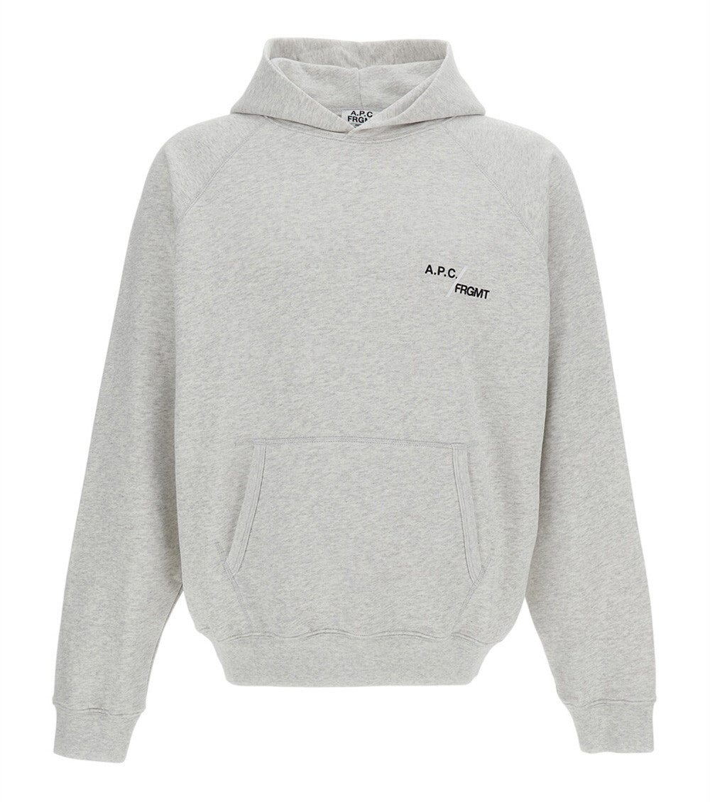 Light Grey Logo Hoodie 1
