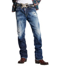 Blue Relaxed Mid Rise Jeans 1