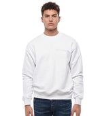 White Crew Neck Sweatshirt 1