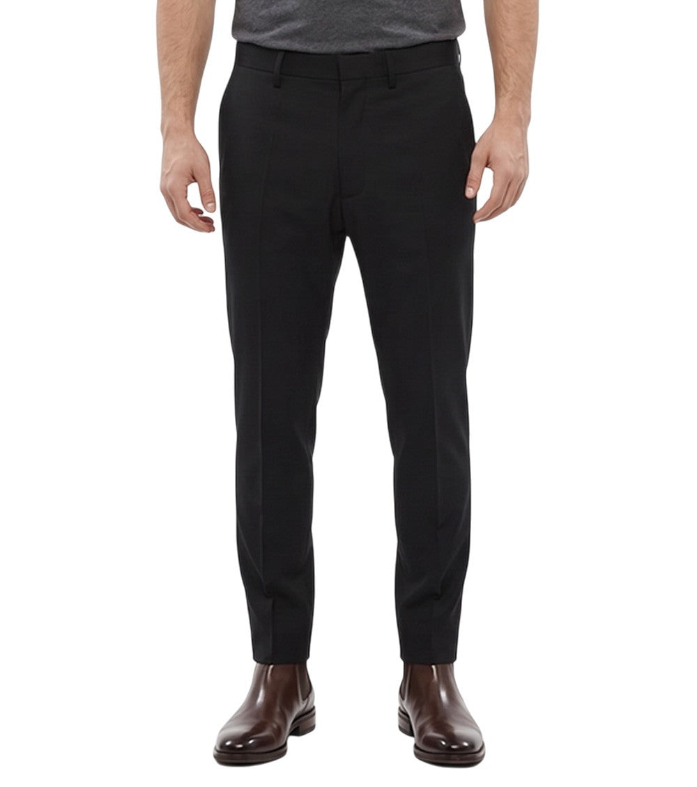 Black Slim Trouser Pants 1