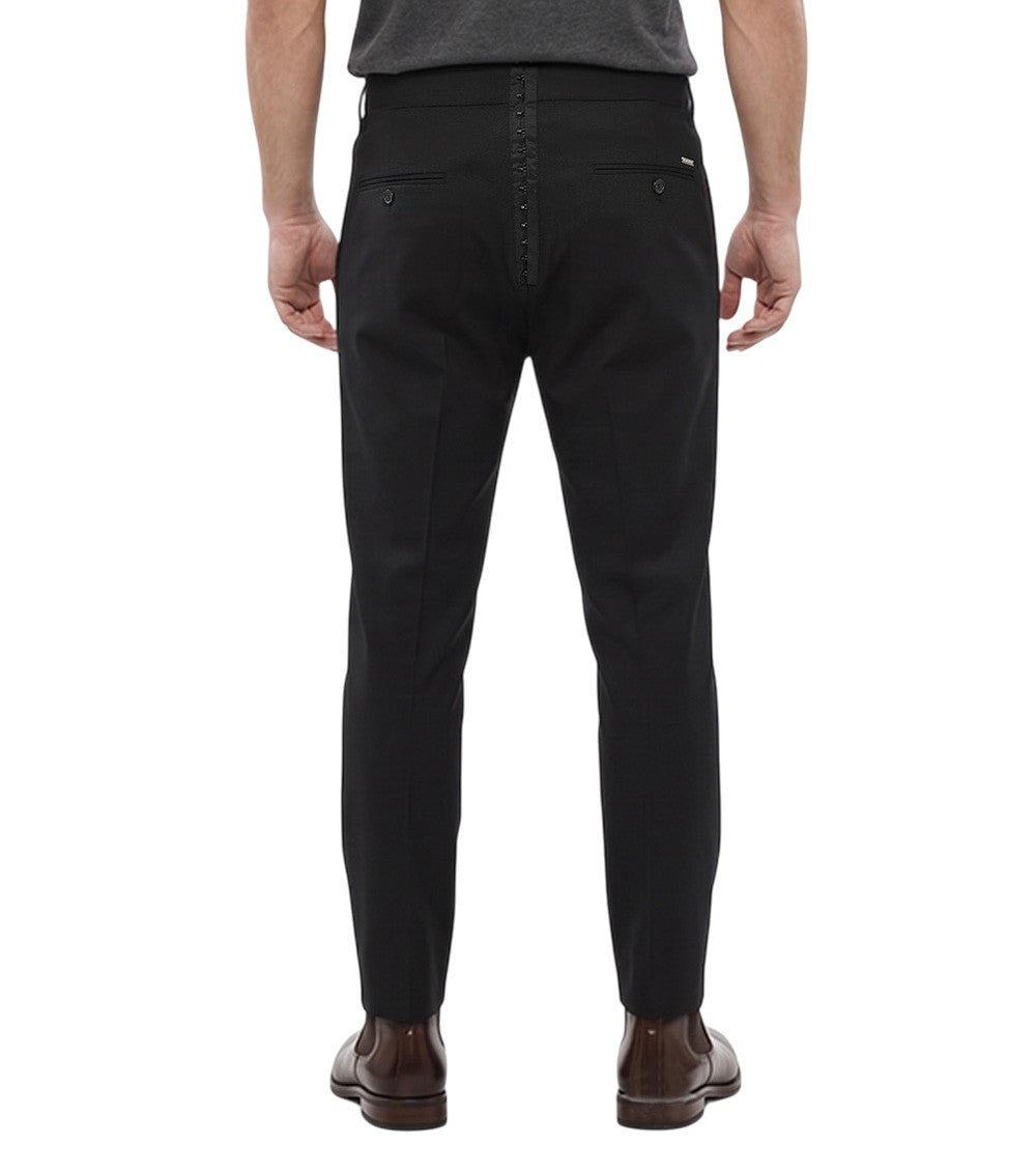 Black Slim Trouser Pants 2