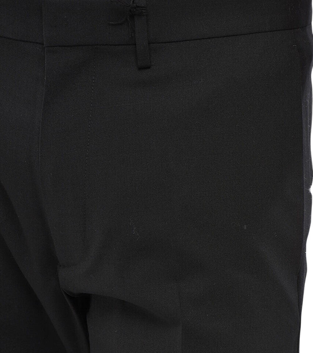 Black Slim Trouser Pants 3